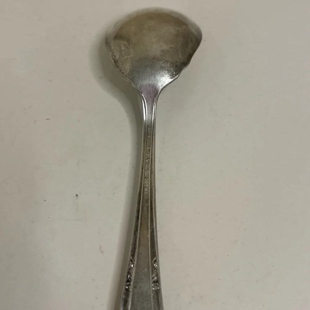 Vintage Silver Plated Spoon & Butter Knife Mixed Flatware Lot of 5